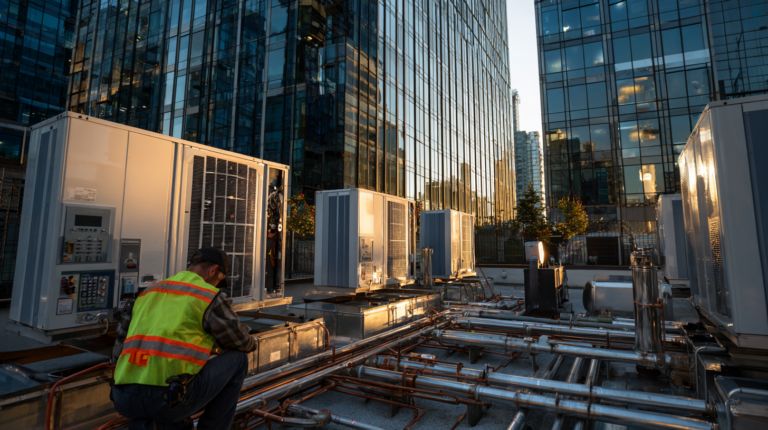 Energy Efficient HVAC Office Installation for Modern Workplaces