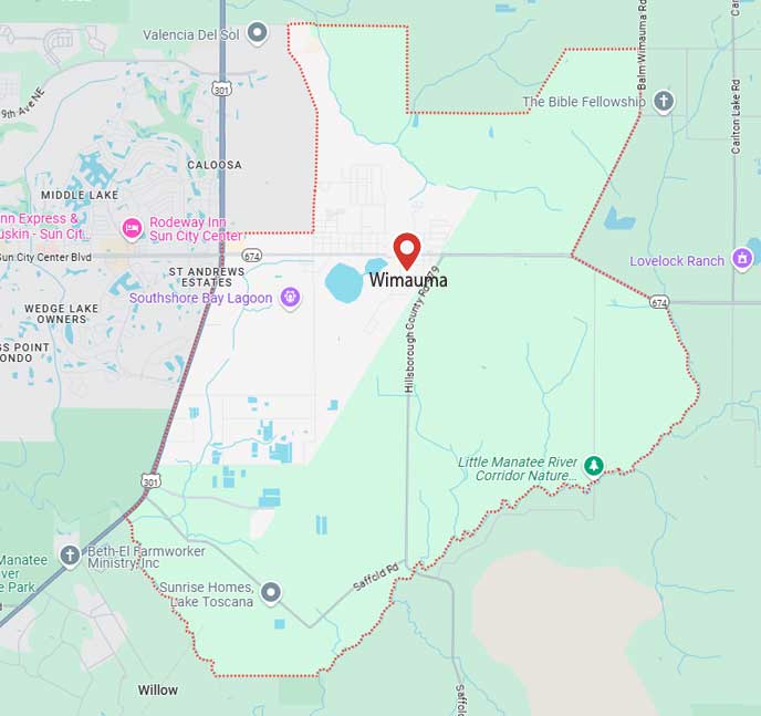 Wimauma-ac-repair-map