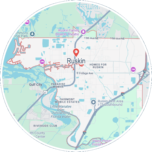 ac-repair-in-Ruskin-map
